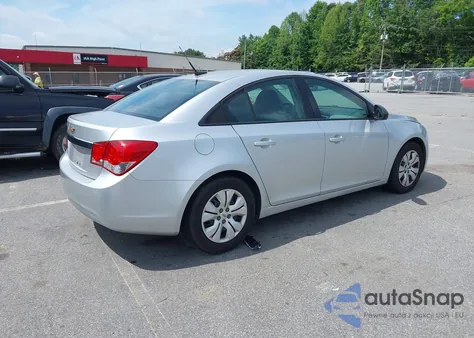 2014 Chevrolet Cruze Ls Auto из США, поврежденный, VIN 1G1PA5SH6E7209861